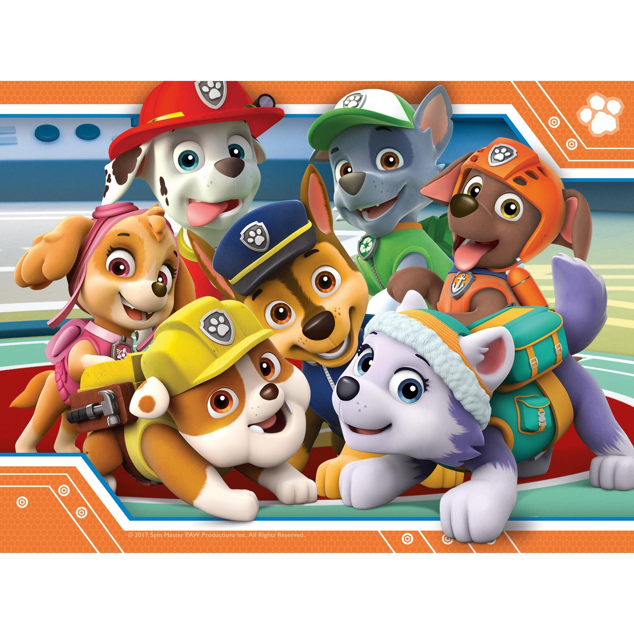 Ravensburger Paw Patrol 4 in a Box Jigsaw Puzzle Set 4005556069361