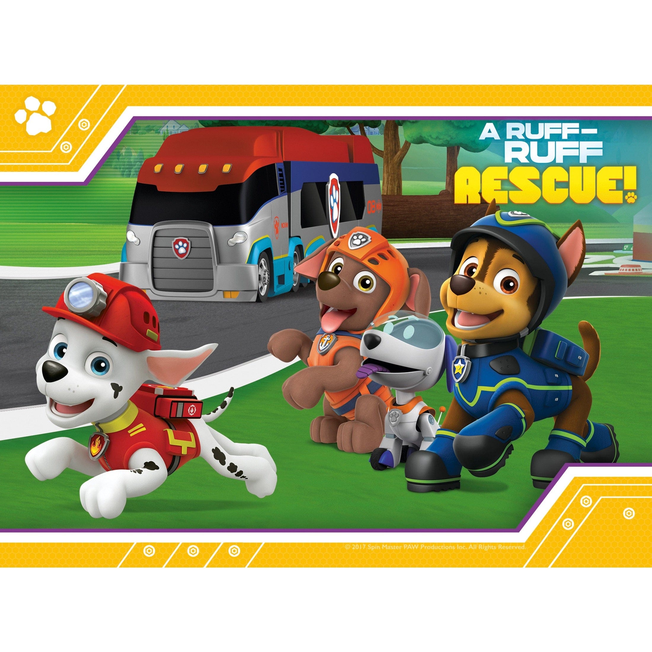Ravensburger Paw Patrol 4 in a Box Jigsaw Puzzle Set 4005556069361