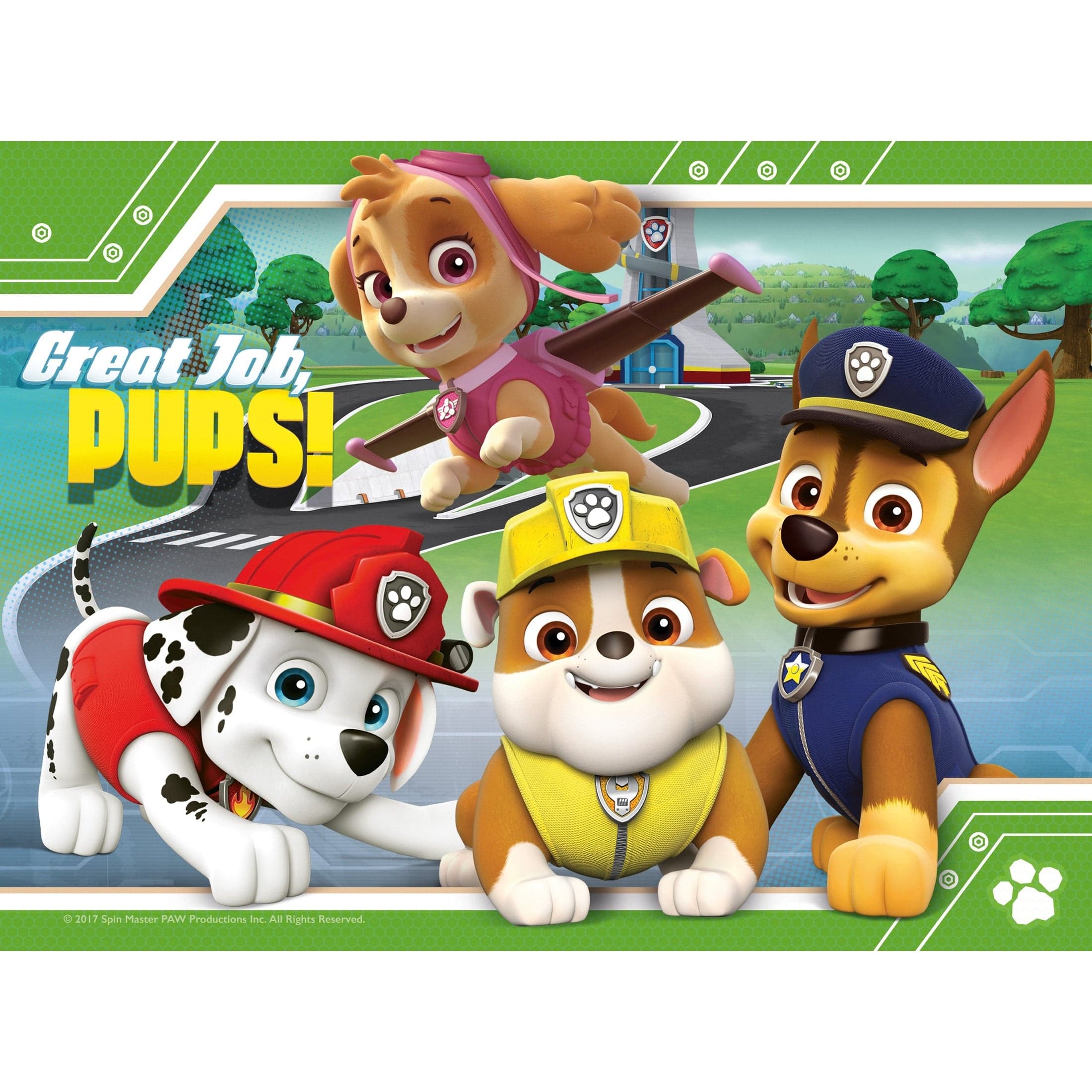 Ravensburger Paw Patrol 4 in a Box Jigsaw Puzzle Set 4005556069361