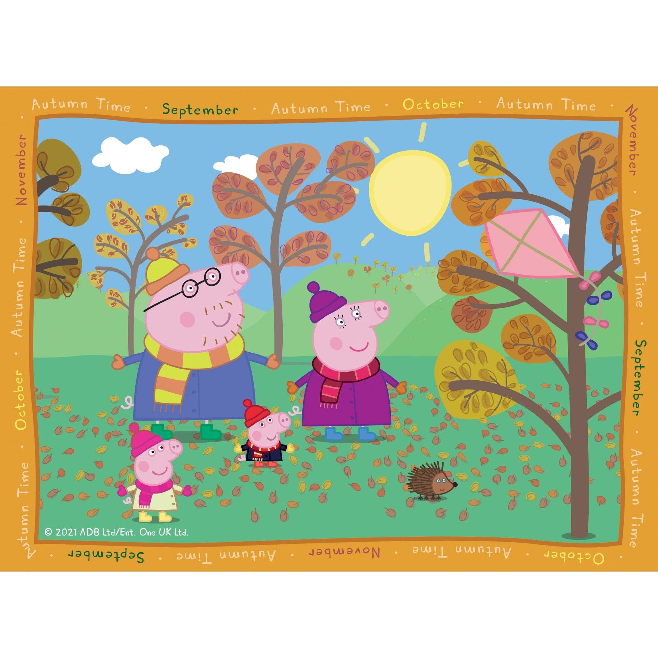 Ravensburger Peppa Pig Four Seasons 4 in a Box Jigsaw Puzzle 4005556031146
