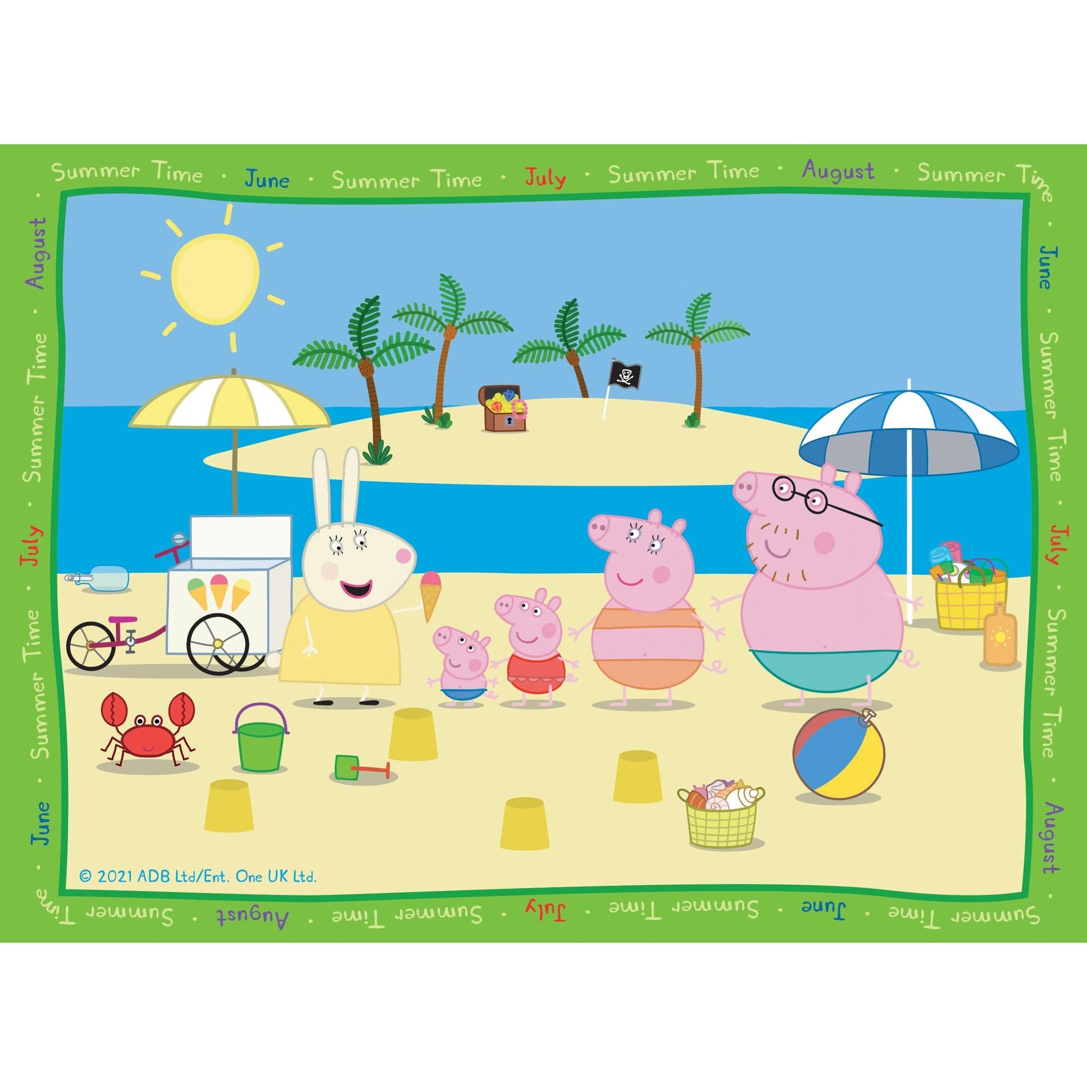 Ravensburger Peppa Pig Four Seasons 4 in a Box Jigsaw Puzzle 4005556031146