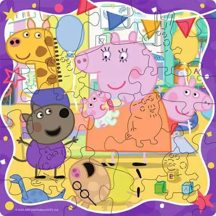 Ravensburger - Peppa Pig, Wooden Puzzle - 22 Pieces Puzzle 4005555040828