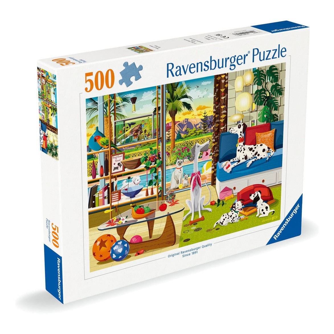 Ravensburger Pets of Palm Springs 500pc Puzzle