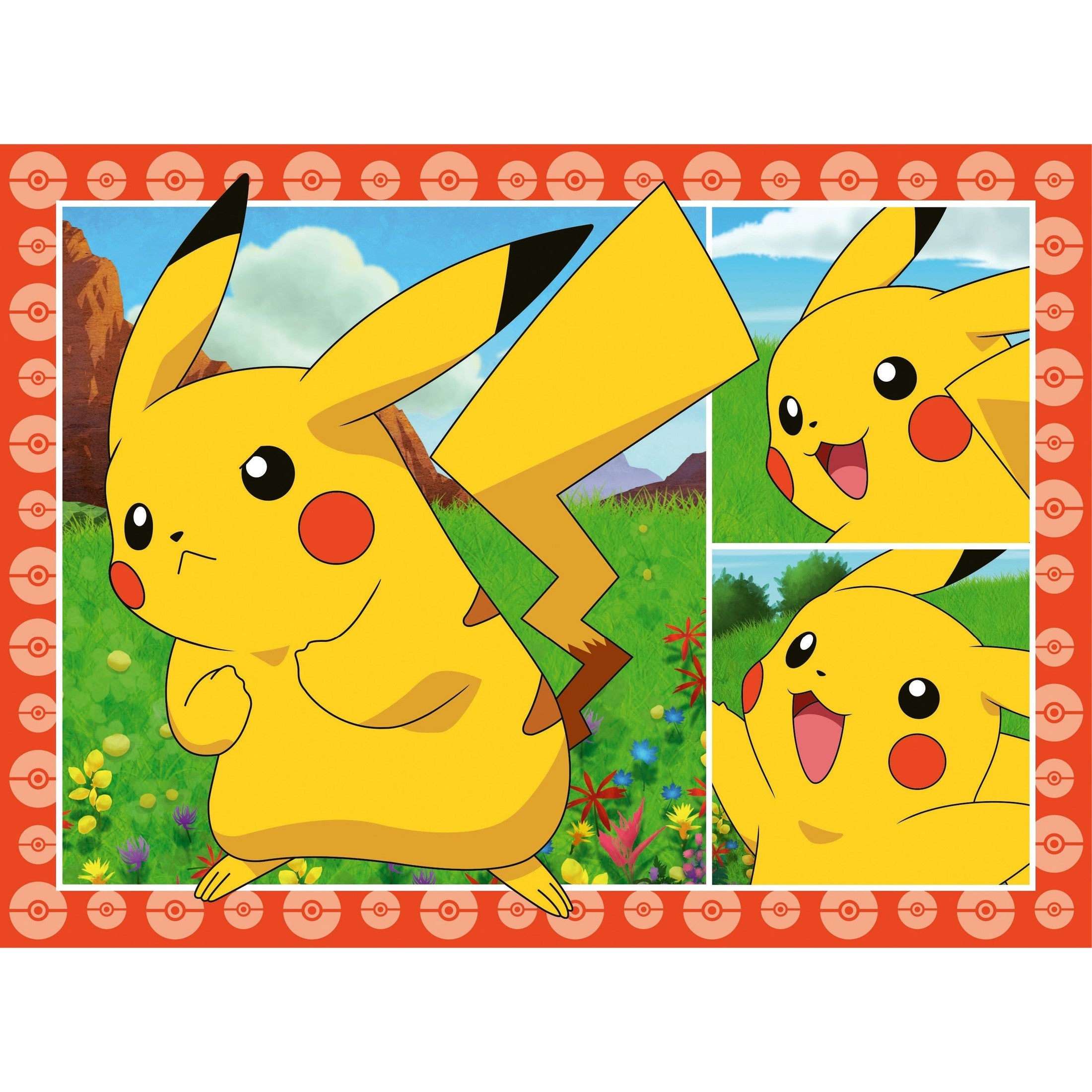 Ravensburger: Pokemon Speedy Puzzle 4x35 Piece Jigsaw Puzzle