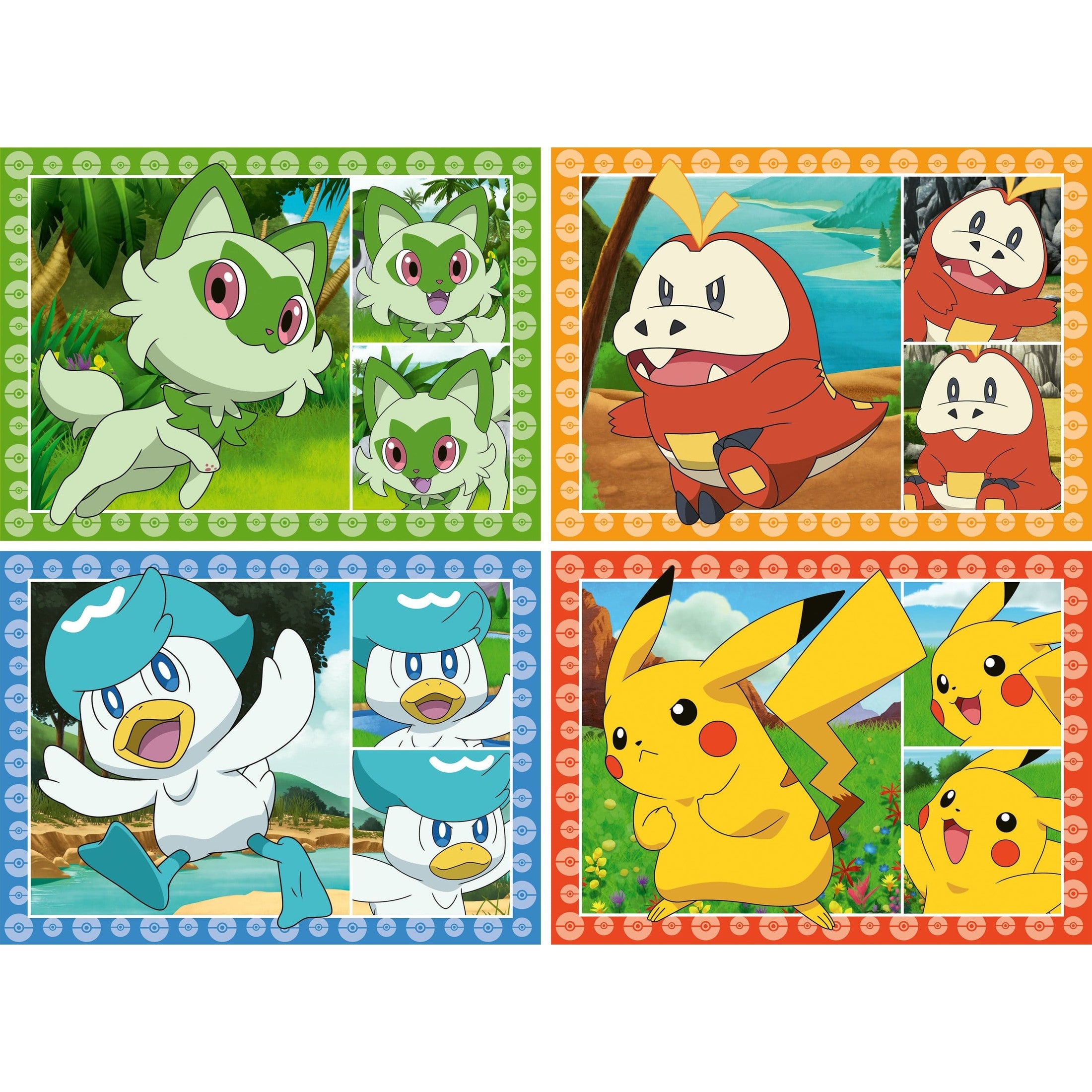 Ravensburger: Pokemon Speedy Puzzle 4x35 Piece Jigsaw Puzzle