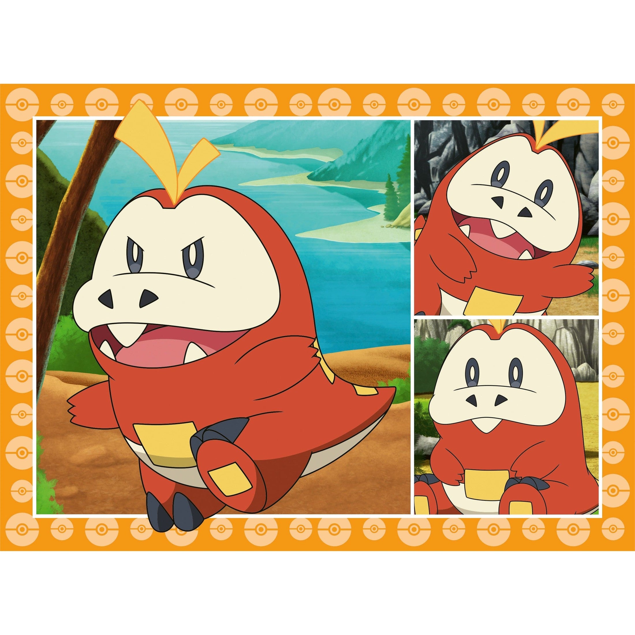 Ravensburger: Pokemon Speedy Puzzle 4x35 Piece Jigsaw Puzzle