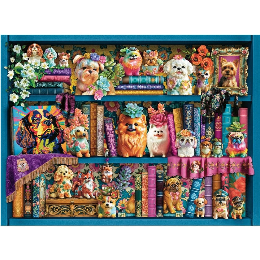 Ravensburger Precious Porcelain Pugs 500pc Jigsaw Puzzle 4005555014669