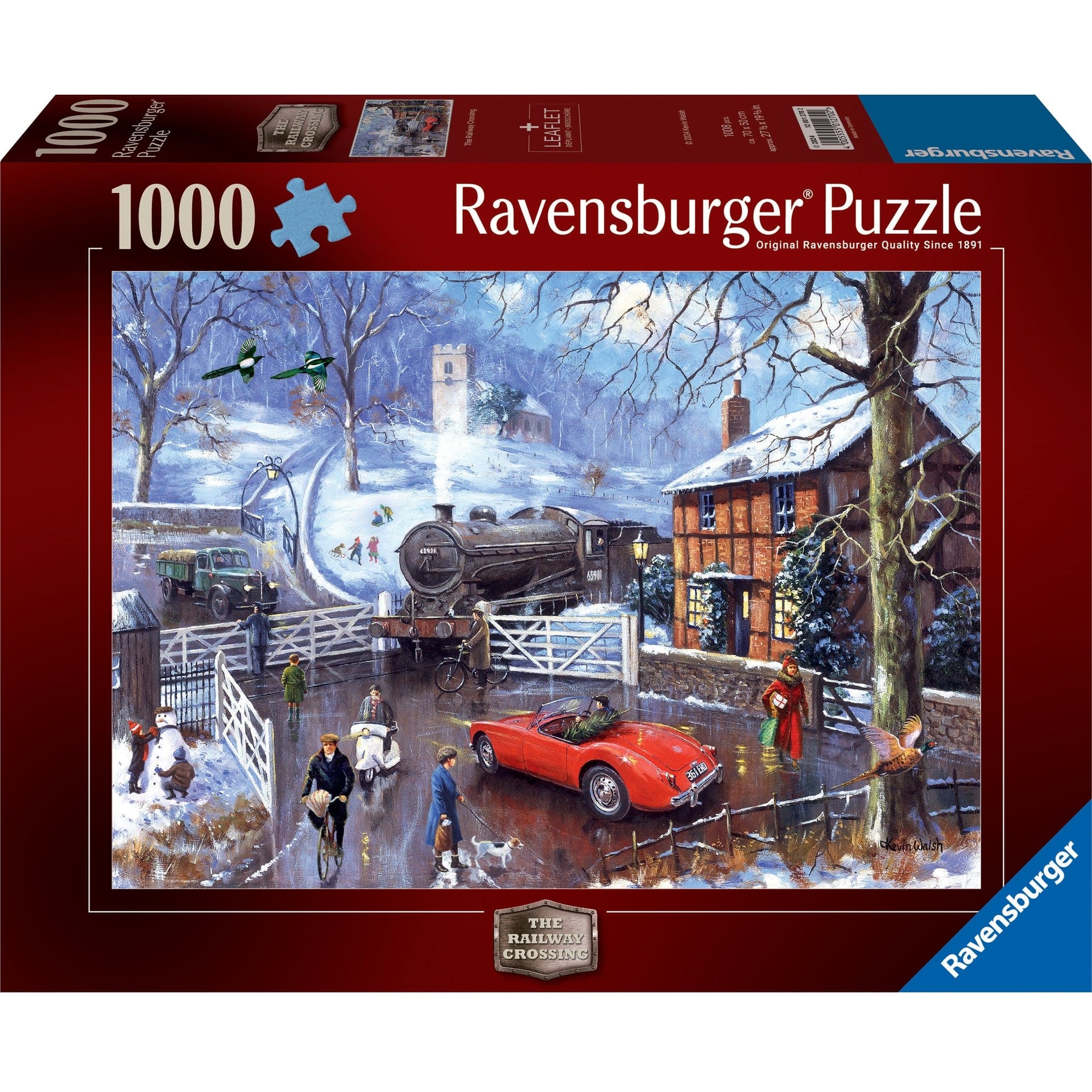 Ravensburger Railway Crossing 1000pc Jigsaw Puzzle 4005555012702
