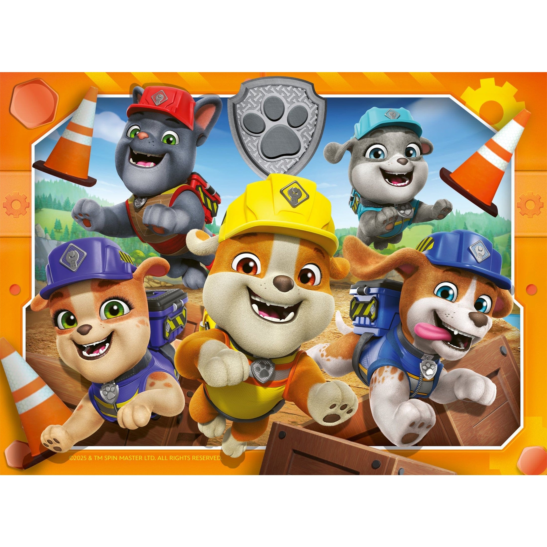 Ravensburger: Rubble and Crew 4 in a Box Memory Game