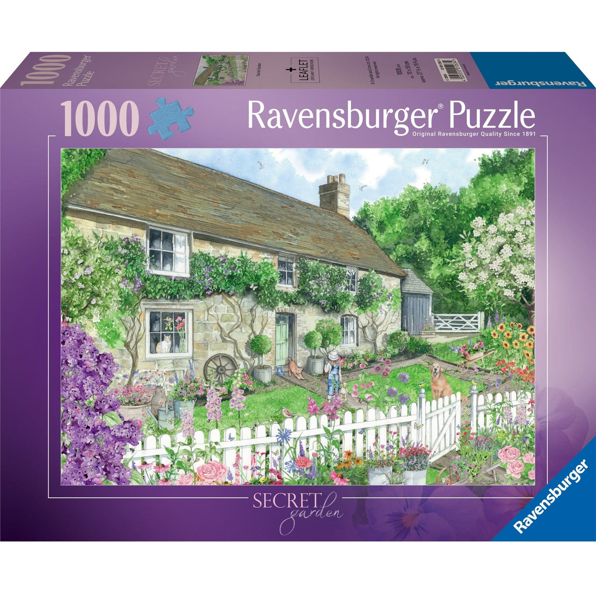 Ravensburger Secret Garden 1000pc Jigsaw Puzzle Adventure 4005555012634