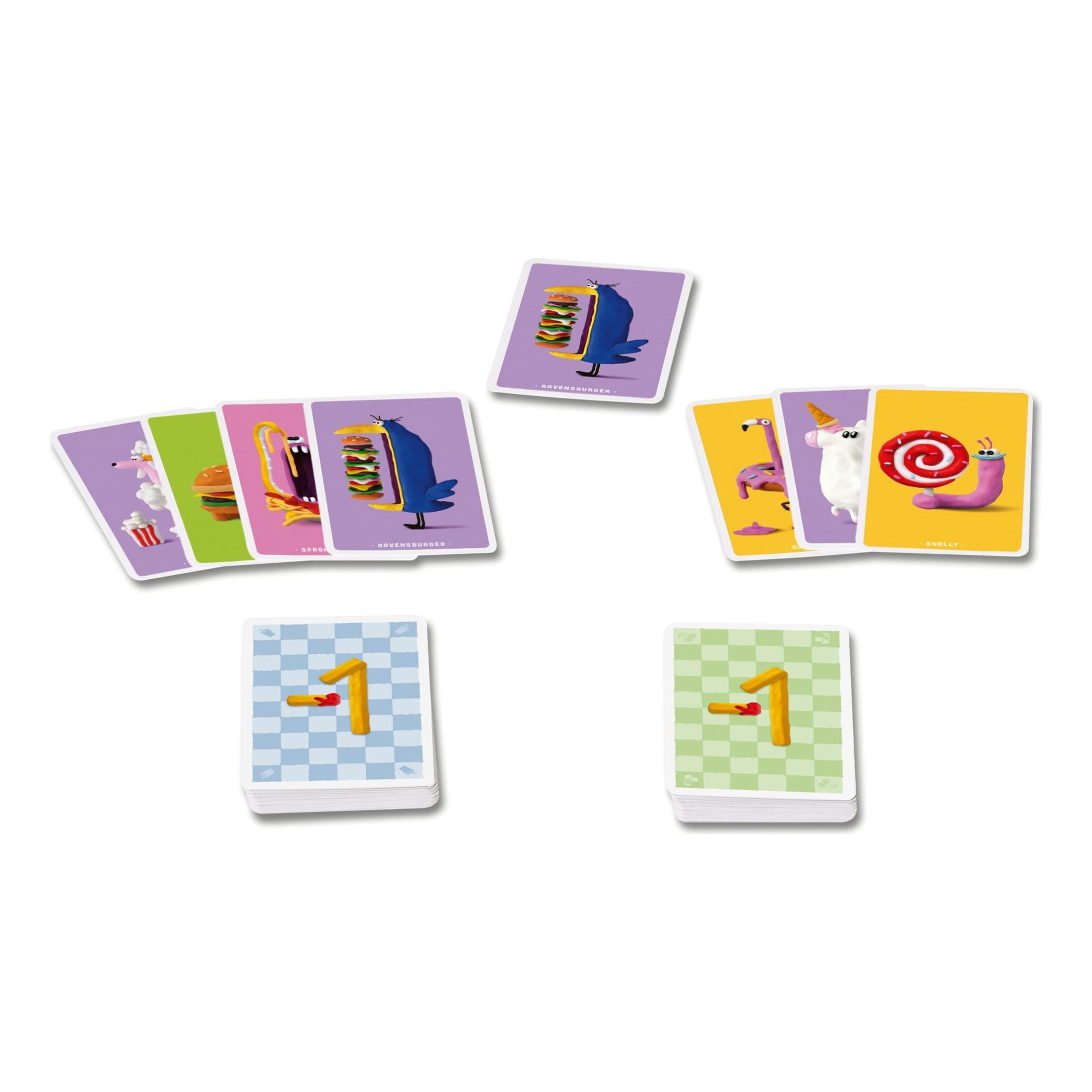 Ravensburger Snackaroo Card Game For 2 To 5 Players Fast Animal Snack Hunt Party 4005556249015