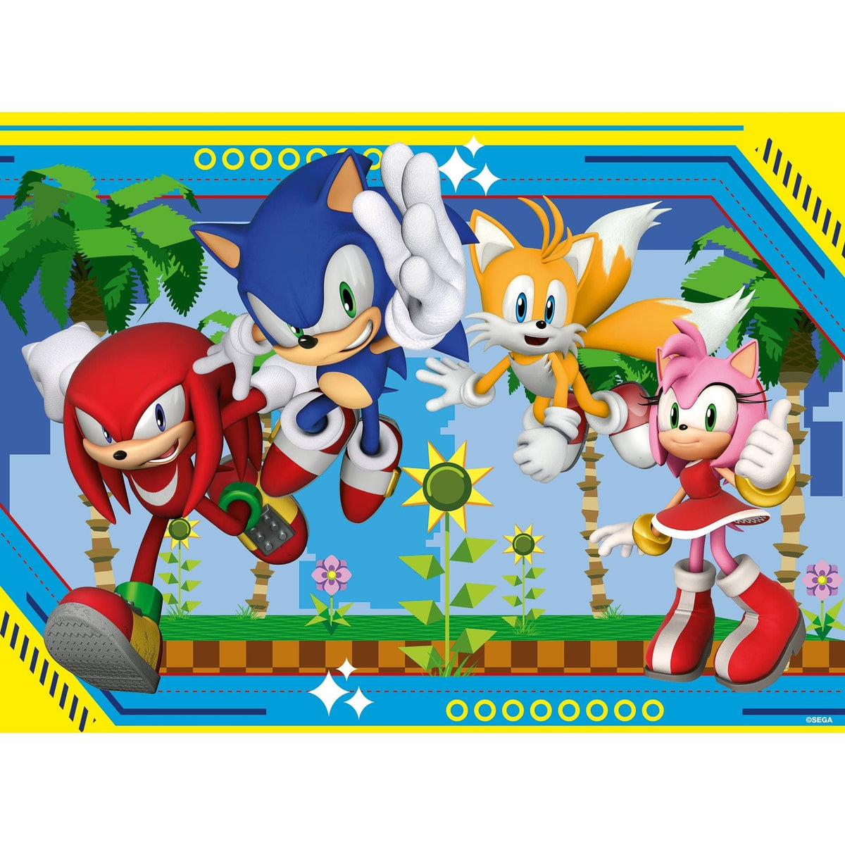 Ravensburger Sonic The Hedgehog 100pc XXL Jigsaw Puzzle 4005555011347