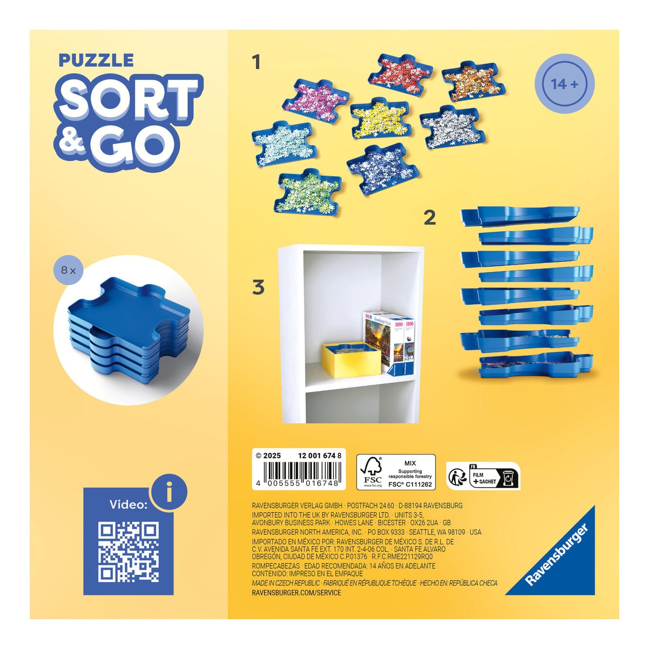 Ravensburger: Sort and Go Puzzle Sorting Accessory