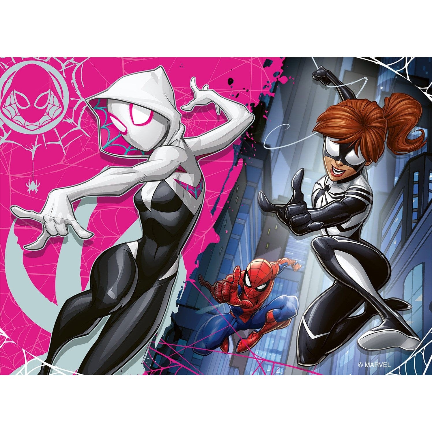 Ravensburger: Spiderman 4 in a Box Memory Game