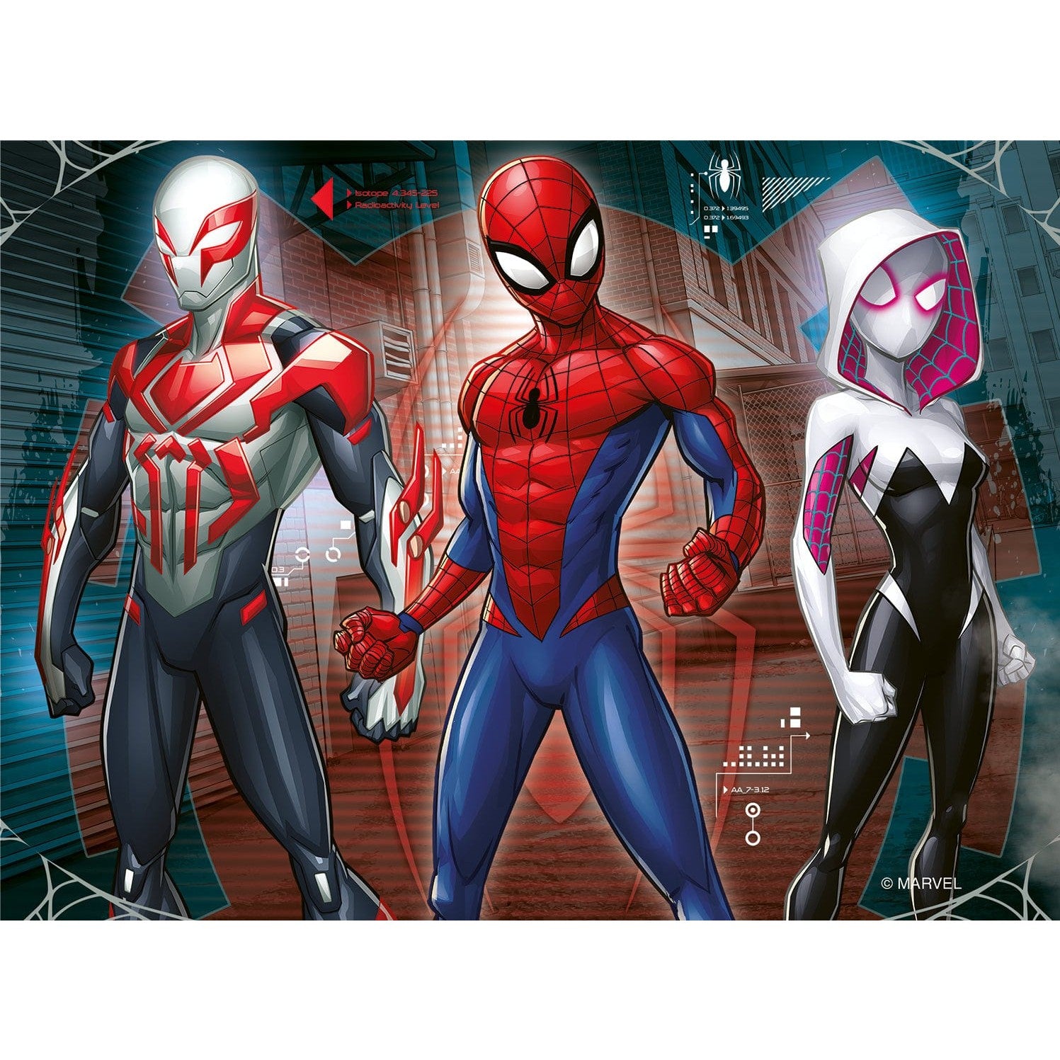 Ravensburger: Spiderman 4 in a Box Memory Game