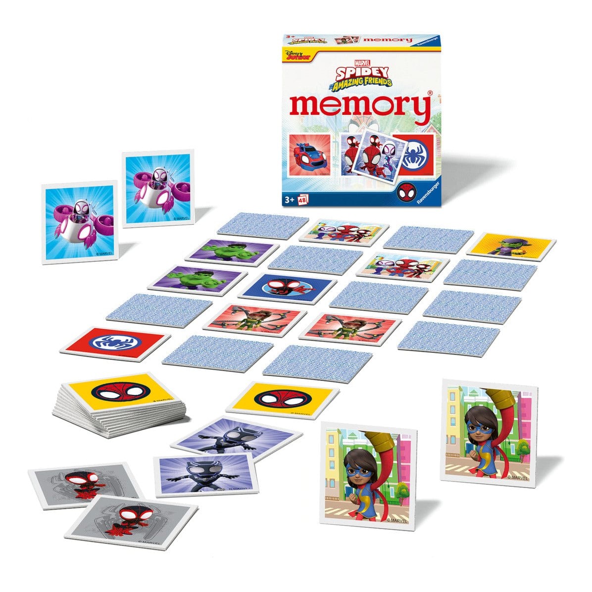 Ravensburger: Spidey and His Amazing Friends Mini Memory Game