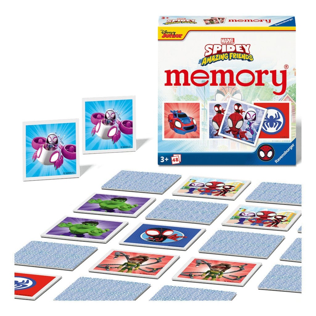 Ravensburger: Spidey and His Amazing Friends Mini Memory Game