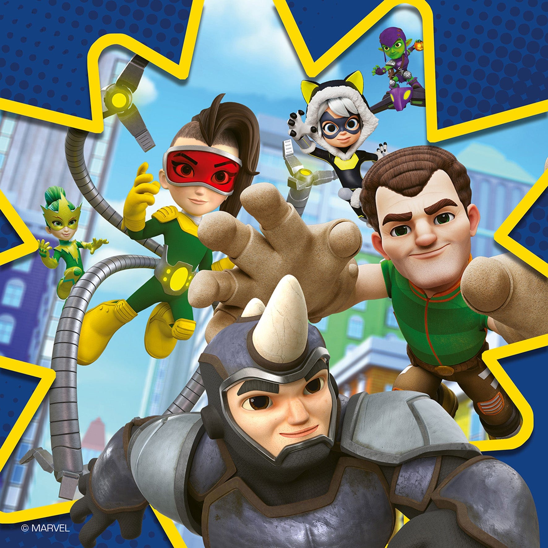 Ravensburger Spidey & His Amazing Friends 3x49pc Jigsaw Puzzle 4005556057306