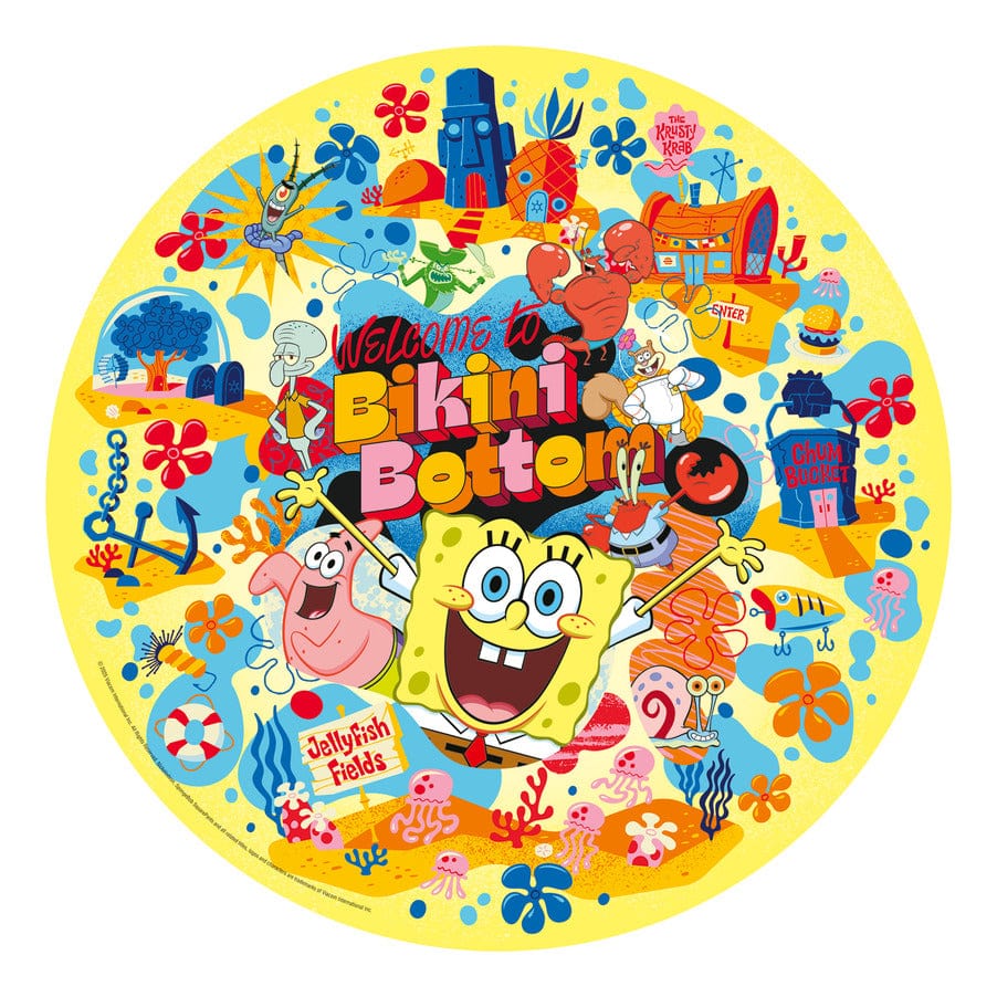 Ravensburger: Spongebob Squarepants Circular 500pc Jigsaw Puzzle