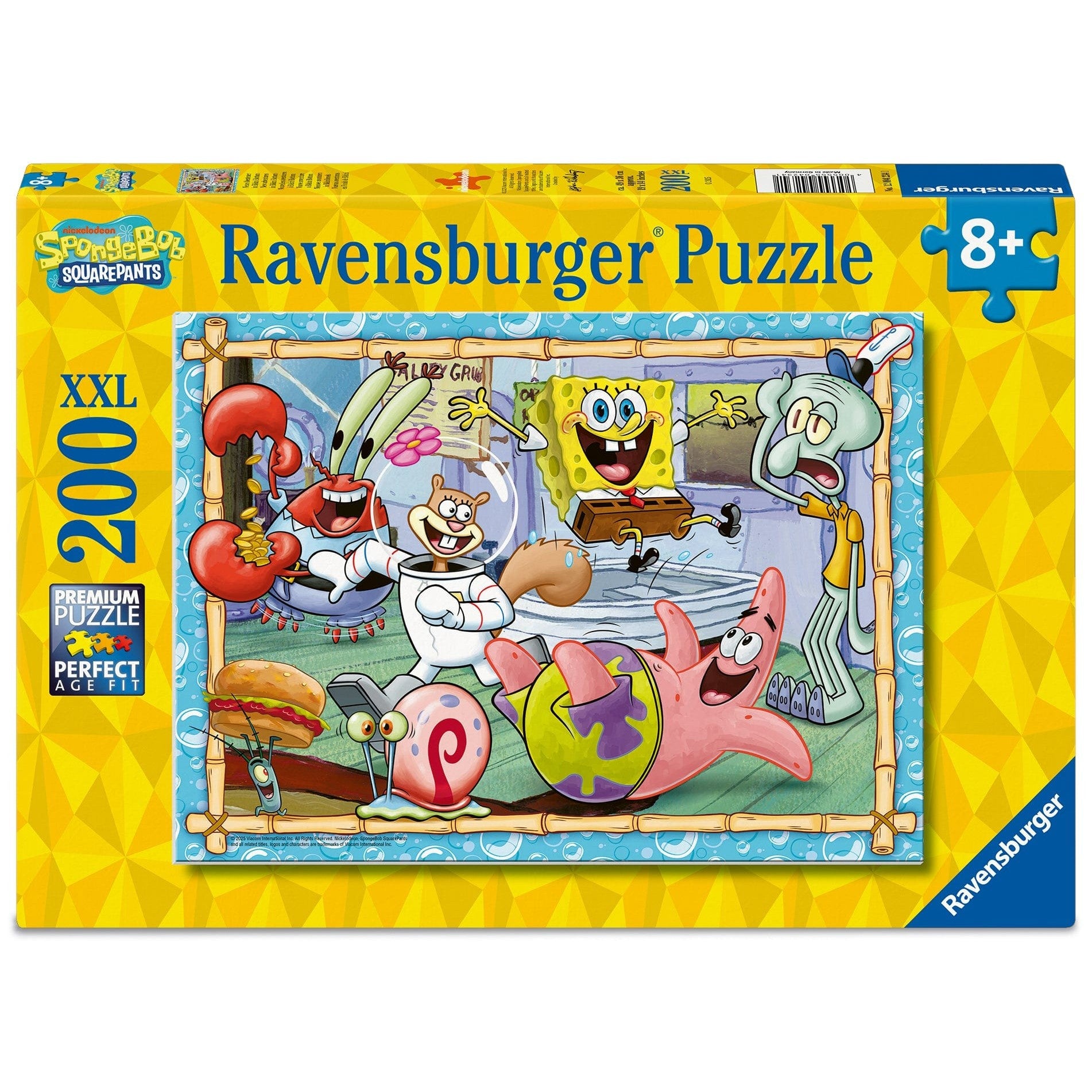 Ravensburger: Spongebob Squarepants XXL 200 Piece Jigsaw Puzzle