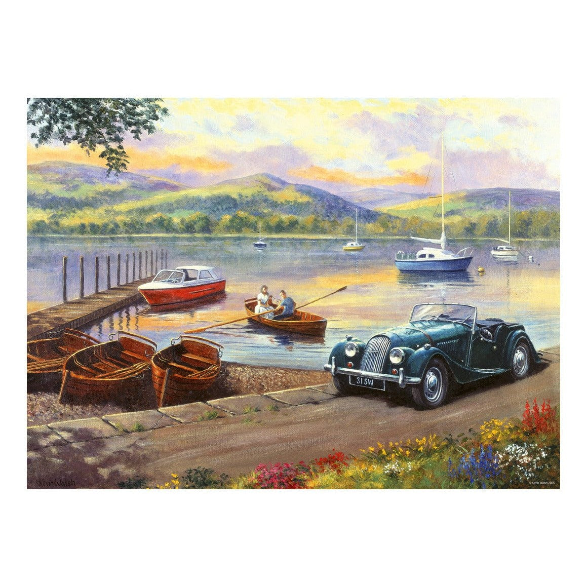 Ravensburger Stop at the Lakes 500pc Puzzle
