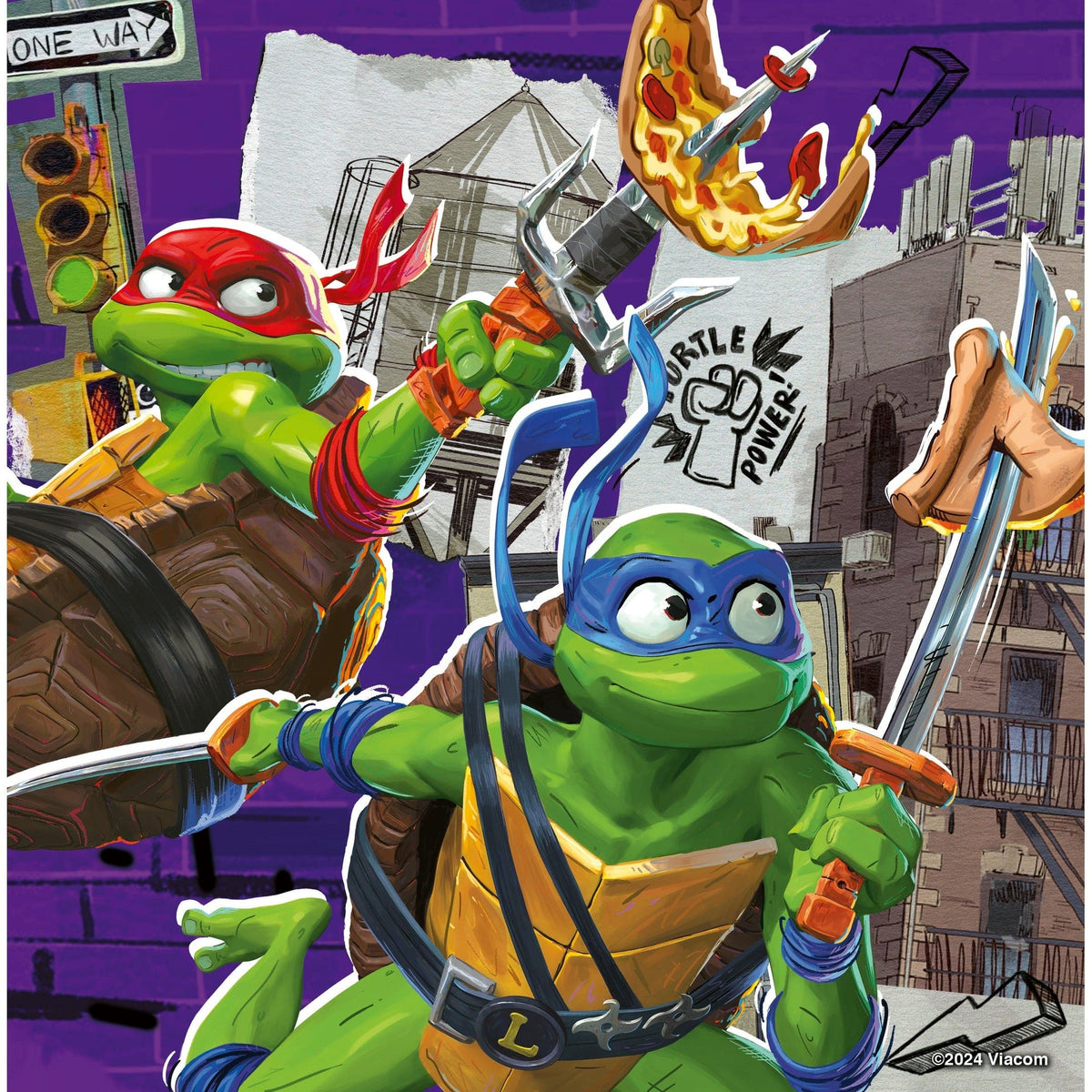 Ravensburger Teenage Mutant Ninja Turtles 3x49pc Jigsaw Puzzle 4005555040125