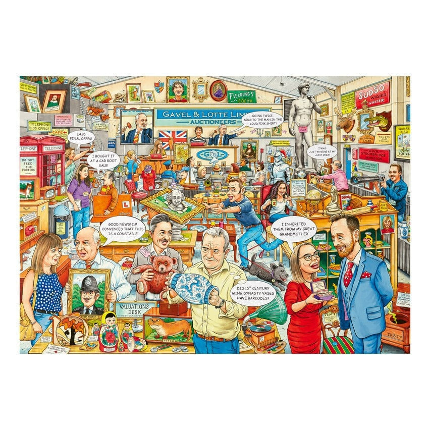 Ravensburger The Auction No 23 1000pc Puzzle 4005555003373
