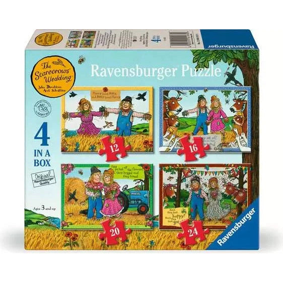 Ravensburger - The Scarecrows' Wedding 4 in a Box Puzzle 4005555041870