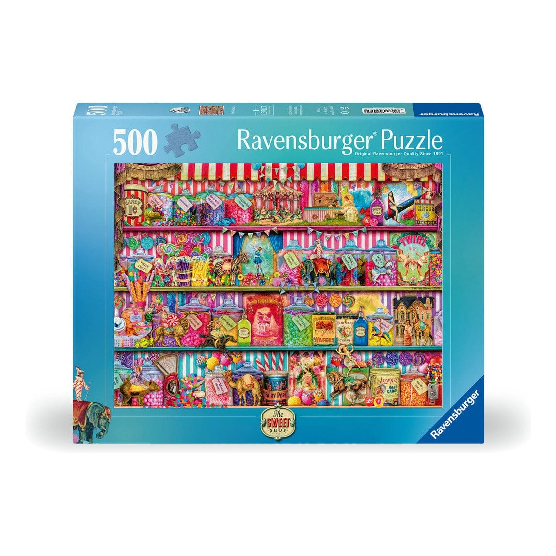 Ravensburger The Sweet Shop Aimee Stewart 500pc Puzzle 4005555004950