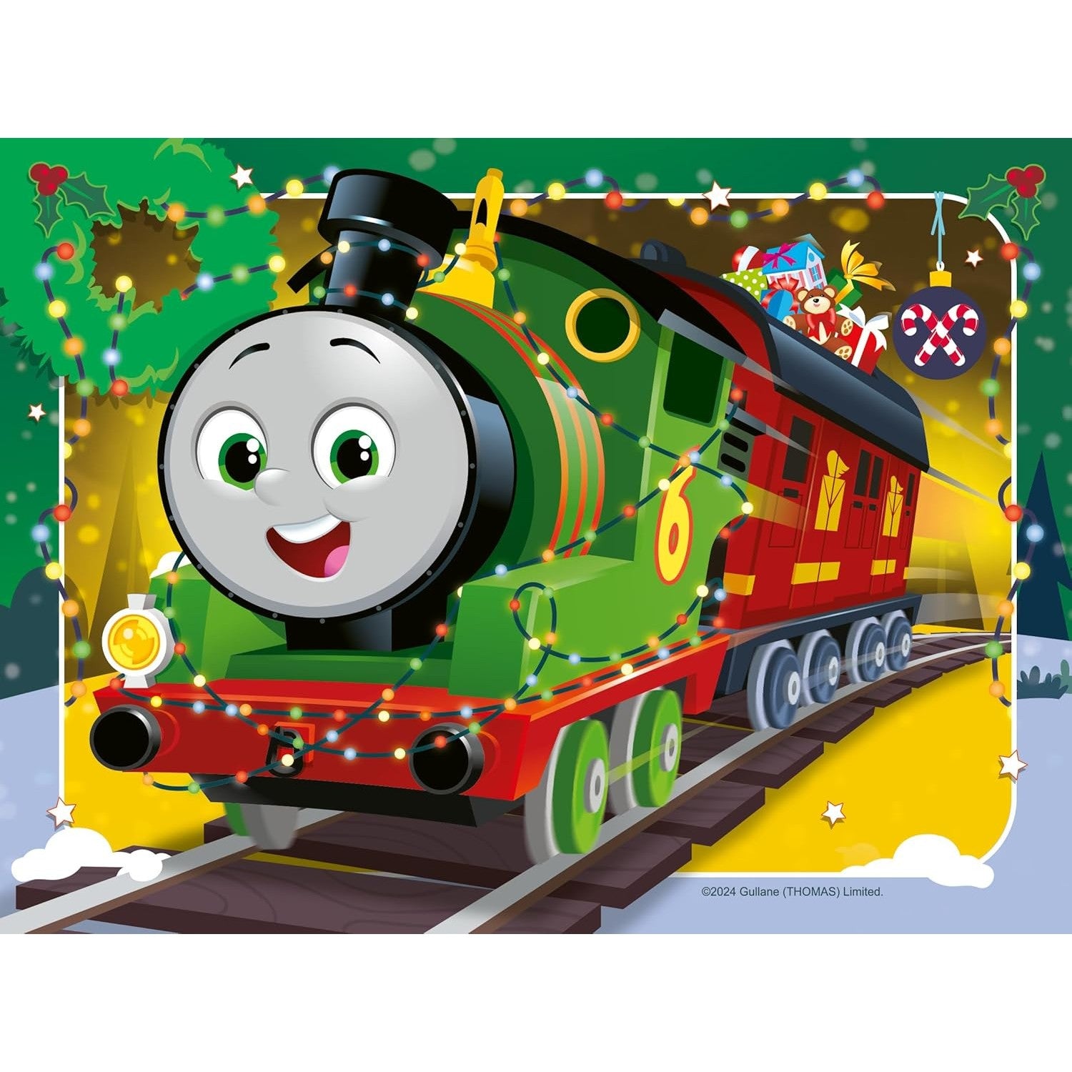 Ravensburger Thomas The Tank Engine and Friends Christmas Jigsaw Puzzle - 4 In a Box 4005555040217