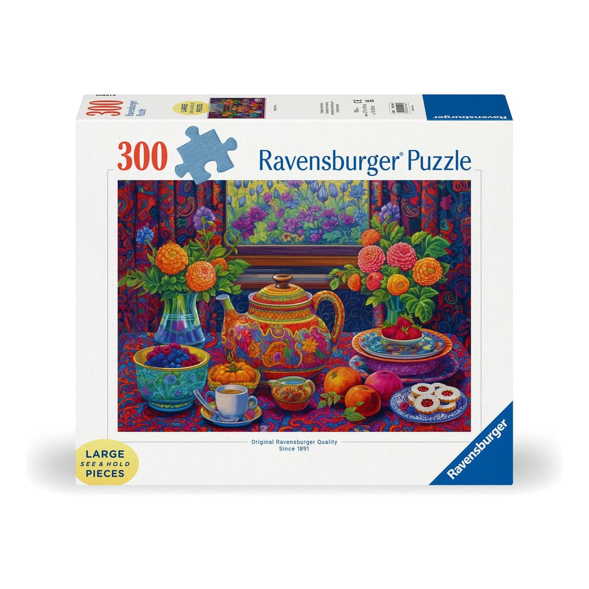 Ravensburger Time For Tea 300pc Large Format Jigsaw Puzzle 4005555014461