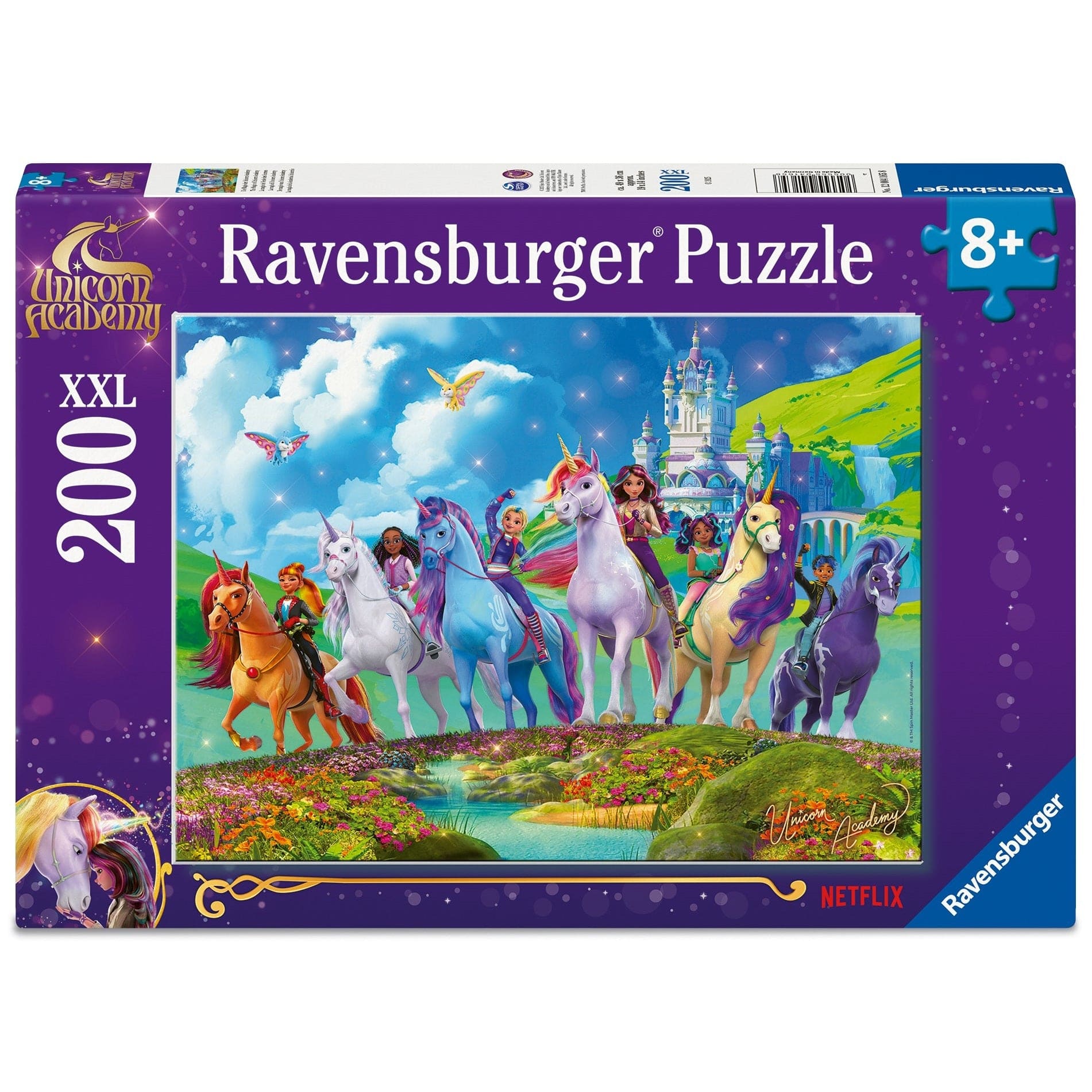 Ravensburger Unicorn Academy 200pc XXL Jigsaw Puzzle 4005555041658