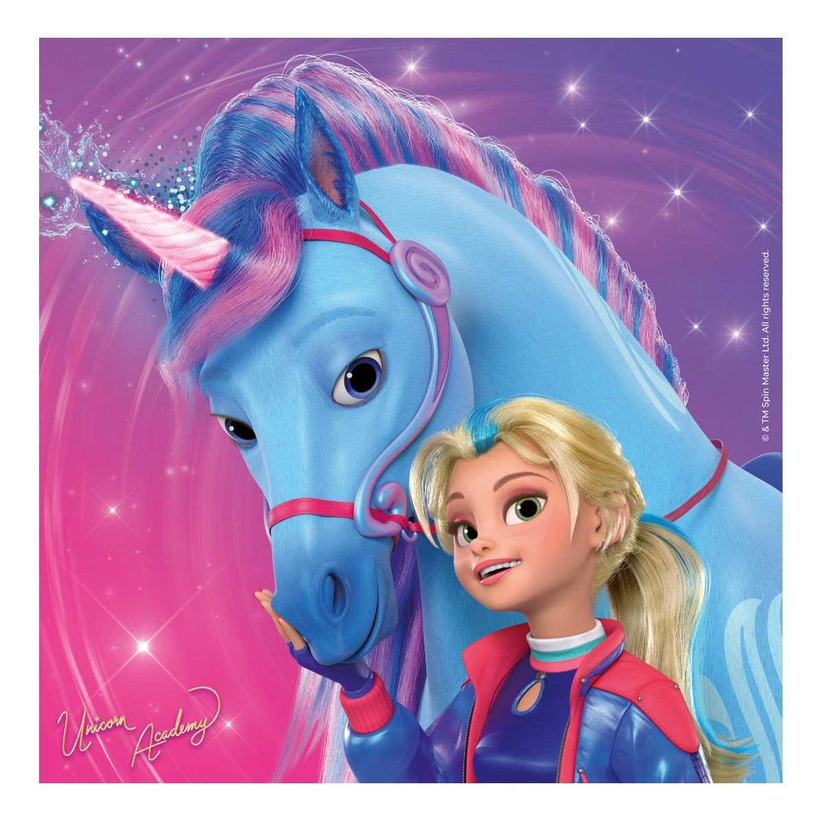 Ravensburger Unicorn Academy 3x49 Piece Jigsaw Puzzle 4005555041634
