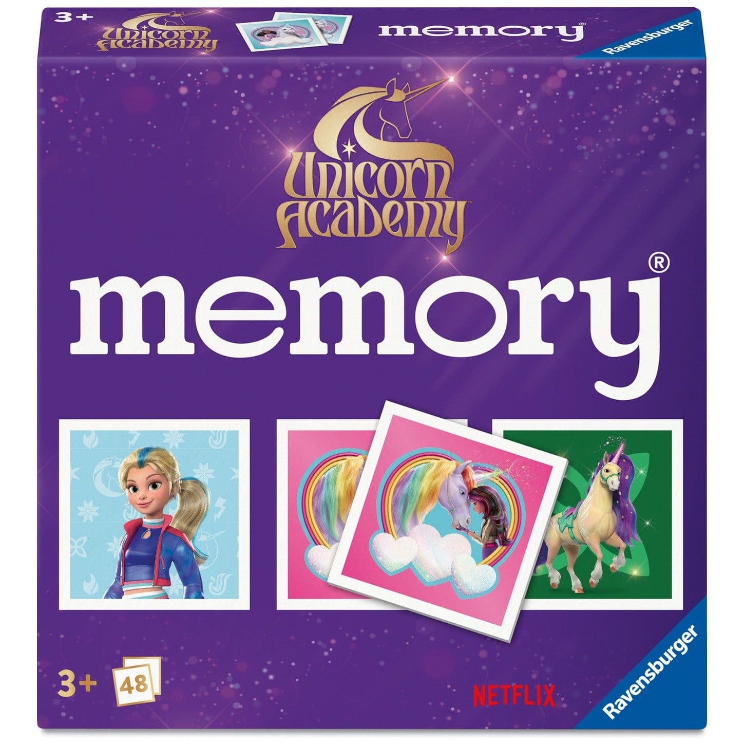 Ravensburger: Unicorn Academy Mini Memory Game