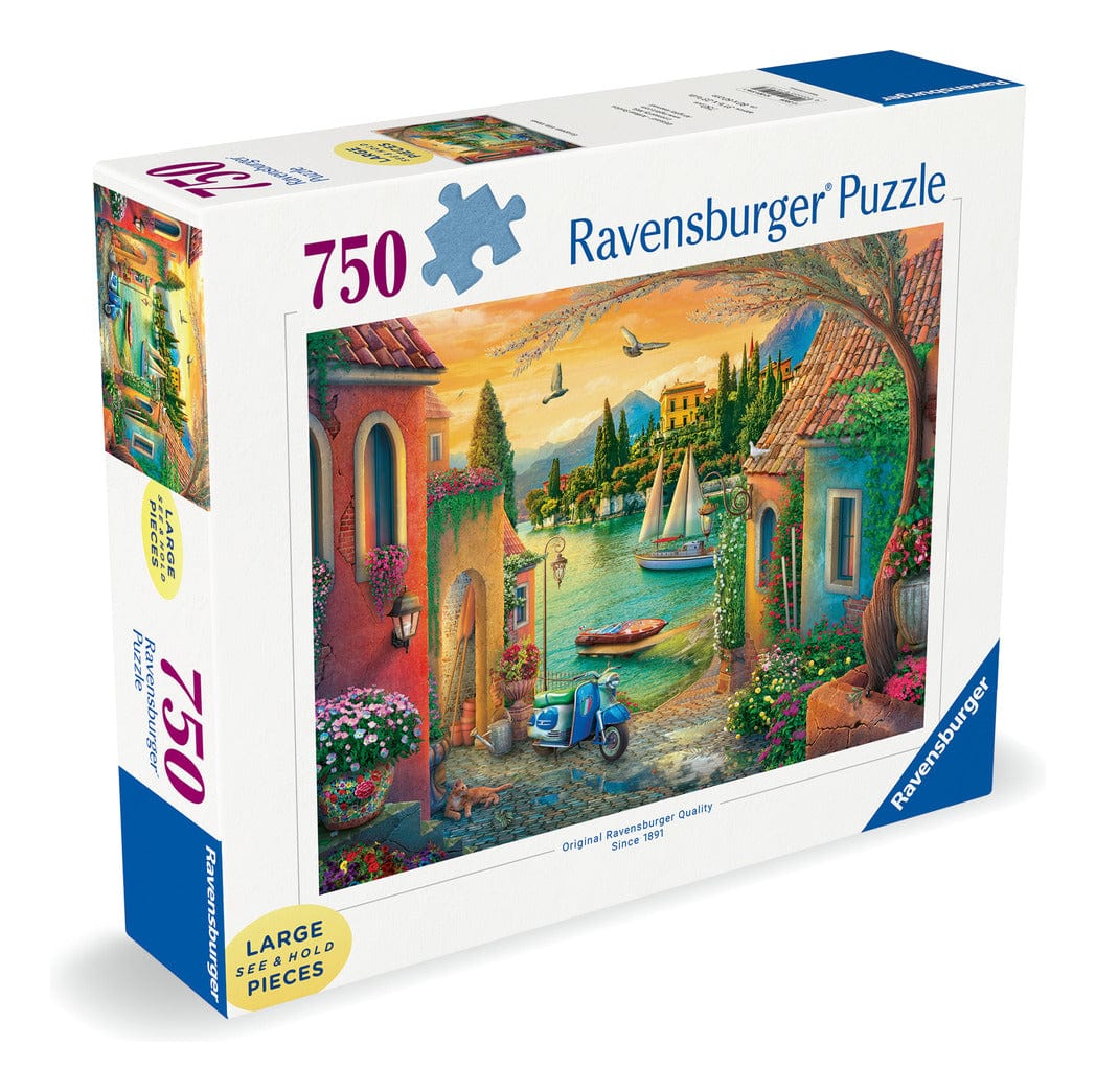 Ravensburger Villas by the Sea 750pc Large Format Puzzle