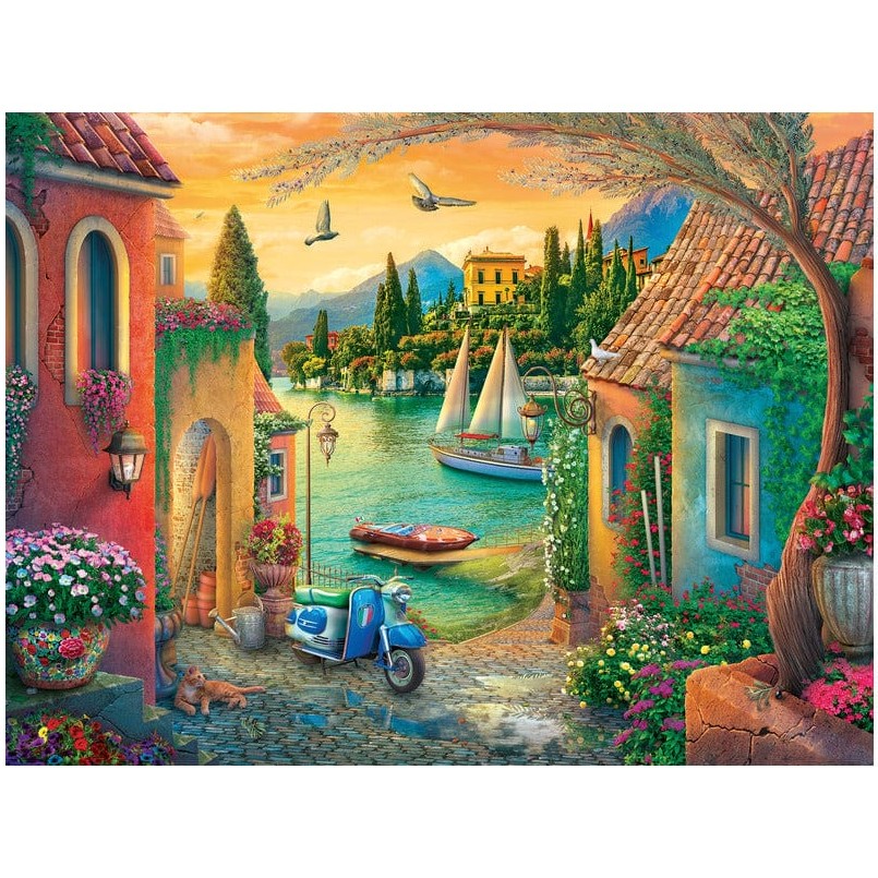 Ravensburger Villas by the Sea 750pc Large Format Puzzle