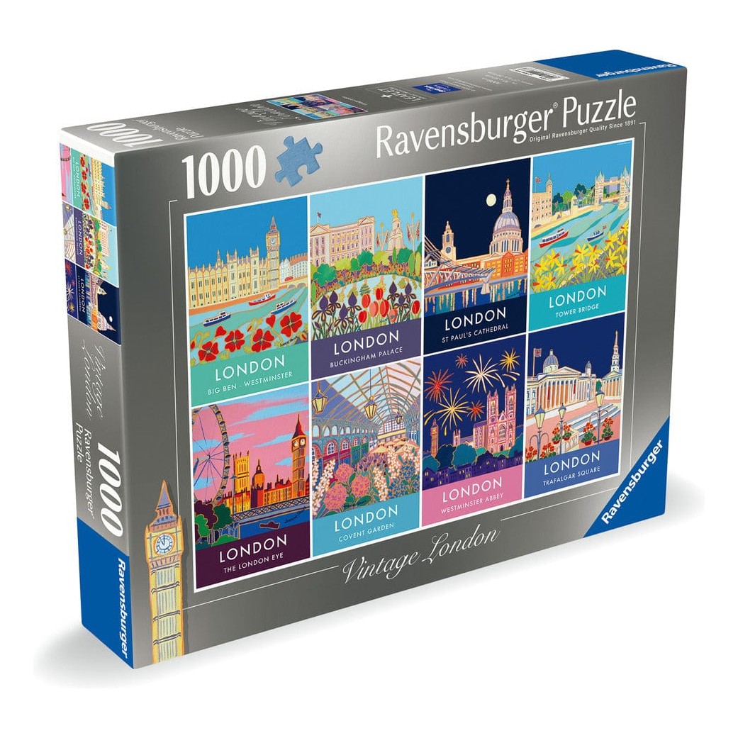 Puzzle Ancien Ravensburger Vintage - Très Bon état, Jamais Déballé - Fabriqué En Allemagne