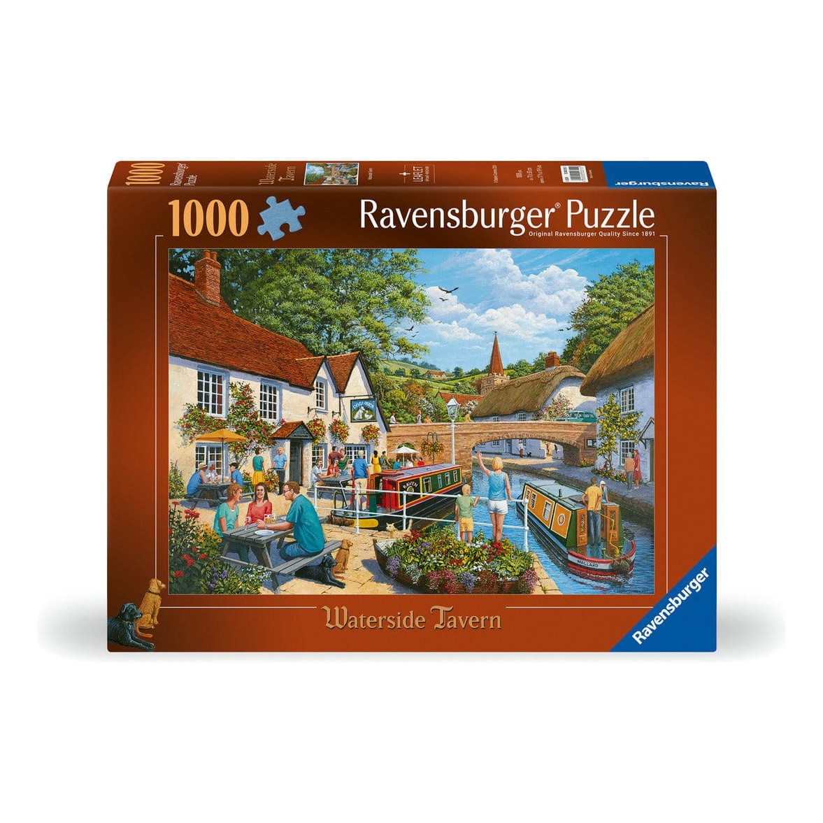 Ravensburger Waterside Tavern 1000pc Puzzle 4005555003151