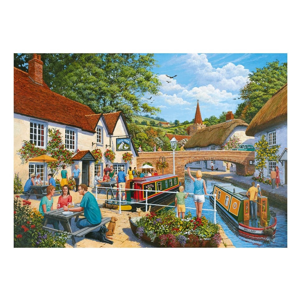 Ravensburger Waterside Tavern 1000pc Puzzle 4005555003151
