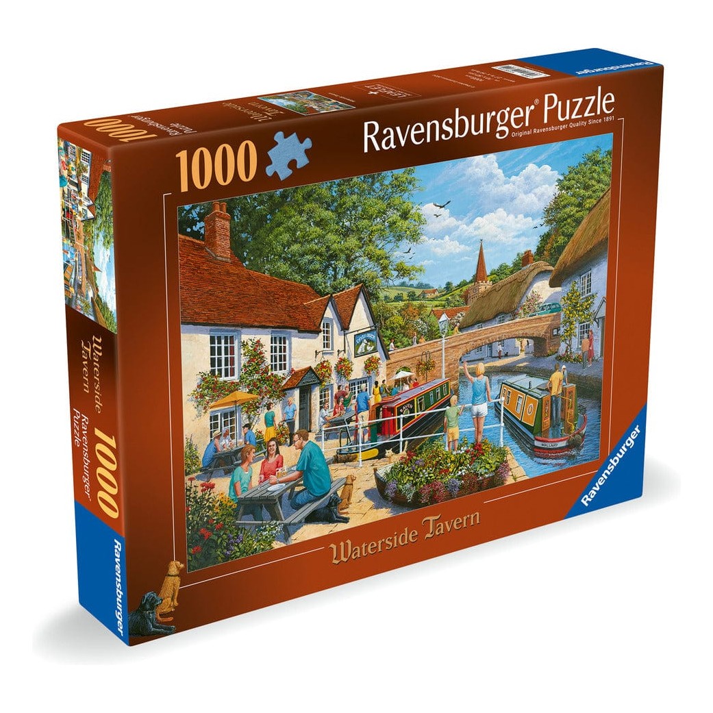 Ravensburger Waterside Tavern 1000pc Puzzle 4005555003151