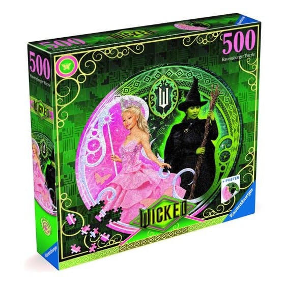 Ravensburger Wicked the Movie Circular 500 Piece Jigsaw Puzzle 4005555012764