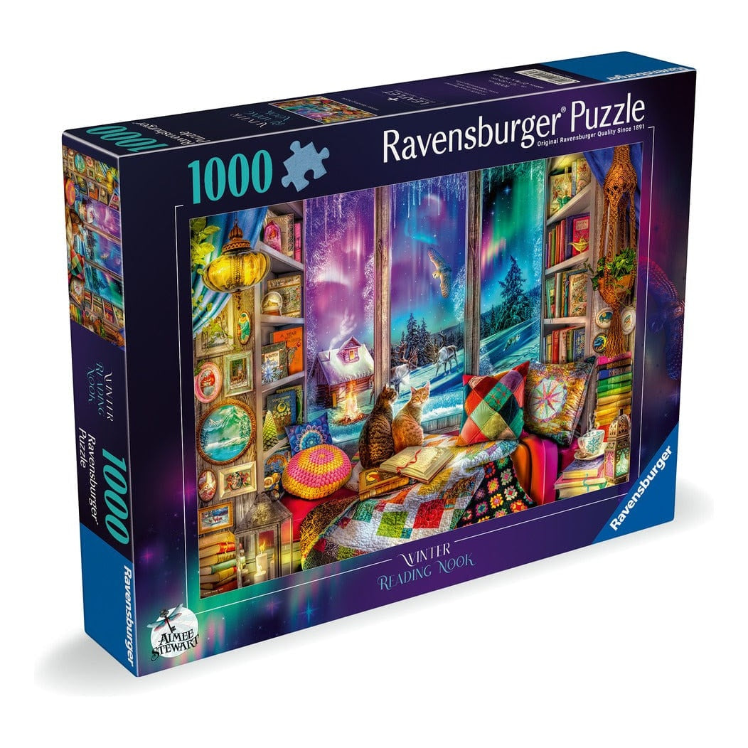 Ravensburger Winter Reading Nook 1000pc Puzzle