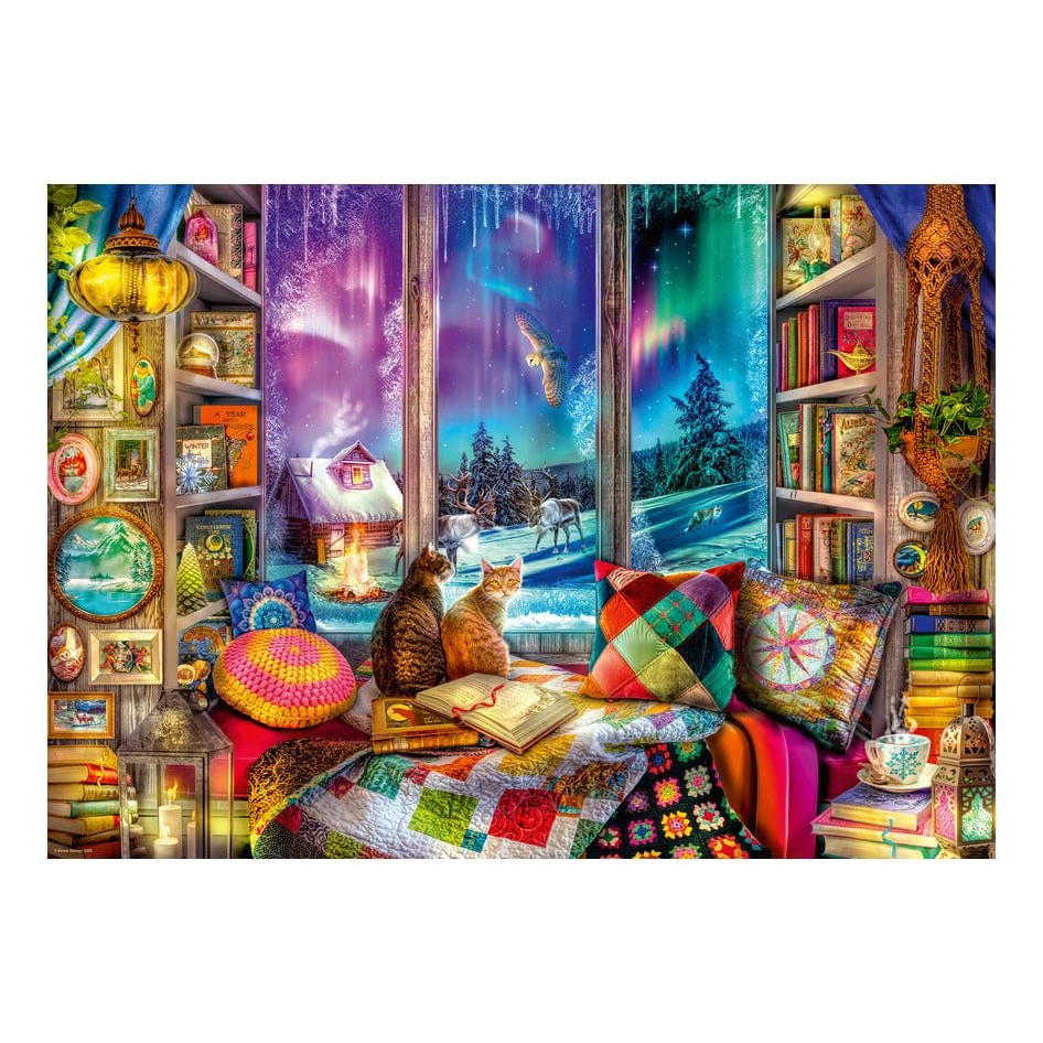 Ravensburger Winter Reading Nook 1000pc Puzzle