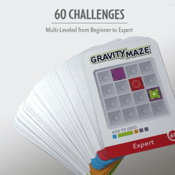 Ravensburger: Gravity Maze Falling Marble Logic Maze Game 4005556764334