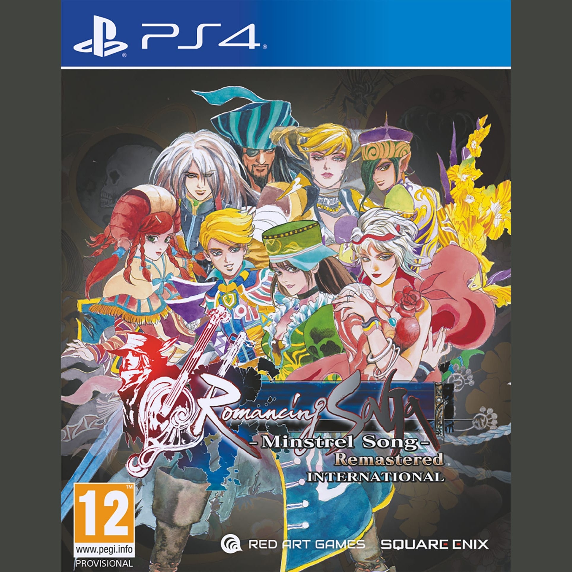 Romancing Saga Minstrel Song Remastered International Open World JRPG - PS4 (Disc) 3760328374456