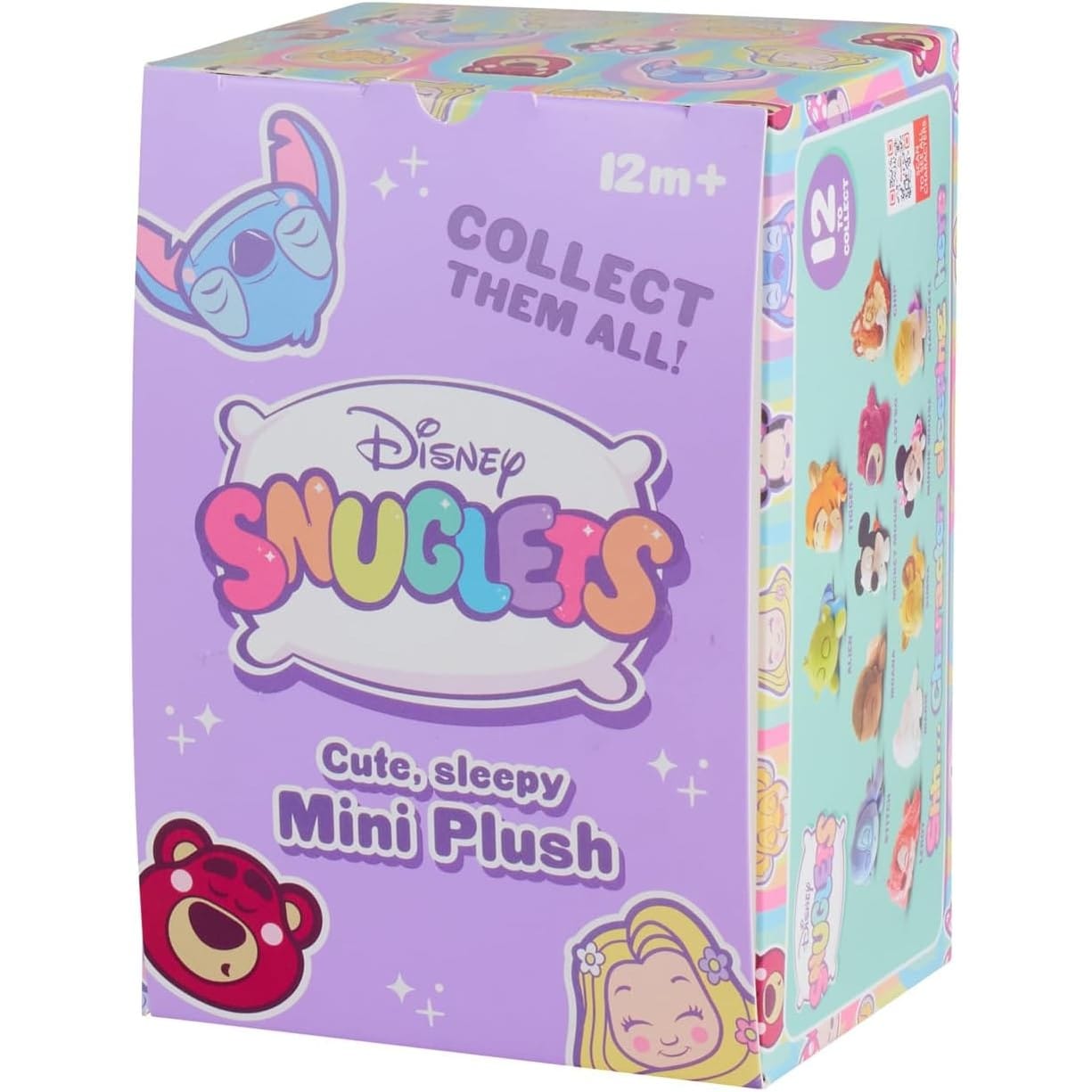 Disney Snuglets Plush 14cm (1 Mystery Box Selected at Random) 5400868039443