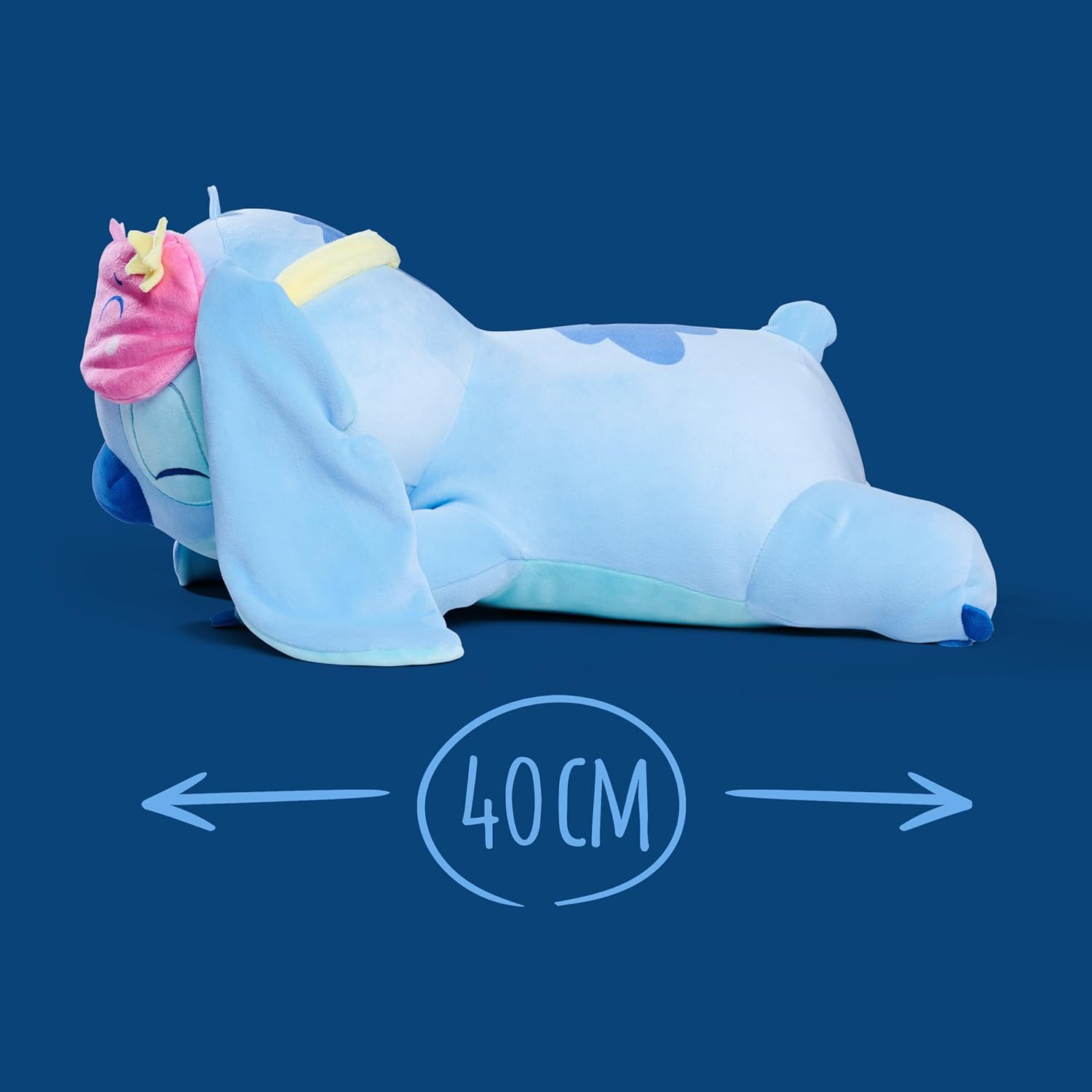 Disney Snuglets Wellbeing Stitch 40cm Weighted Plush 5400868036886