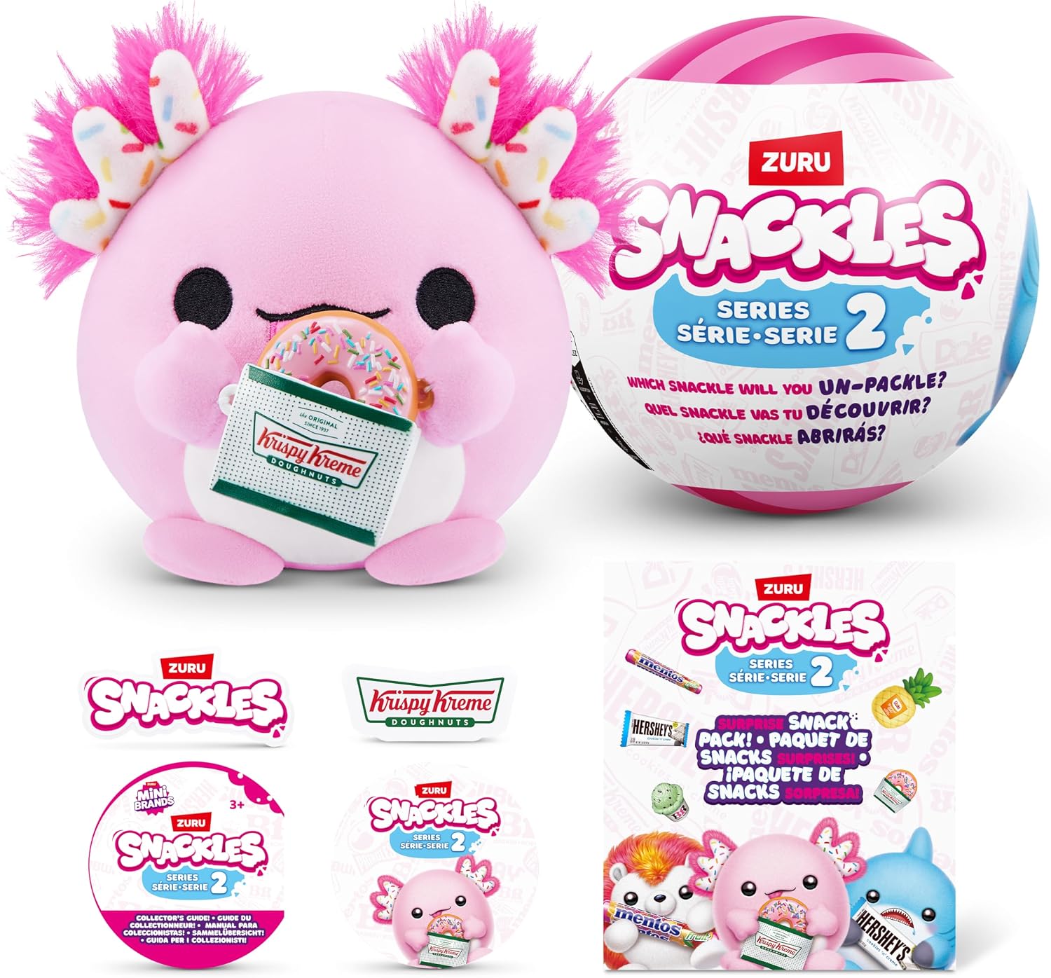 Snackles - Series 2 - 5 inch capsule (1 Selected at Random) 193052064899