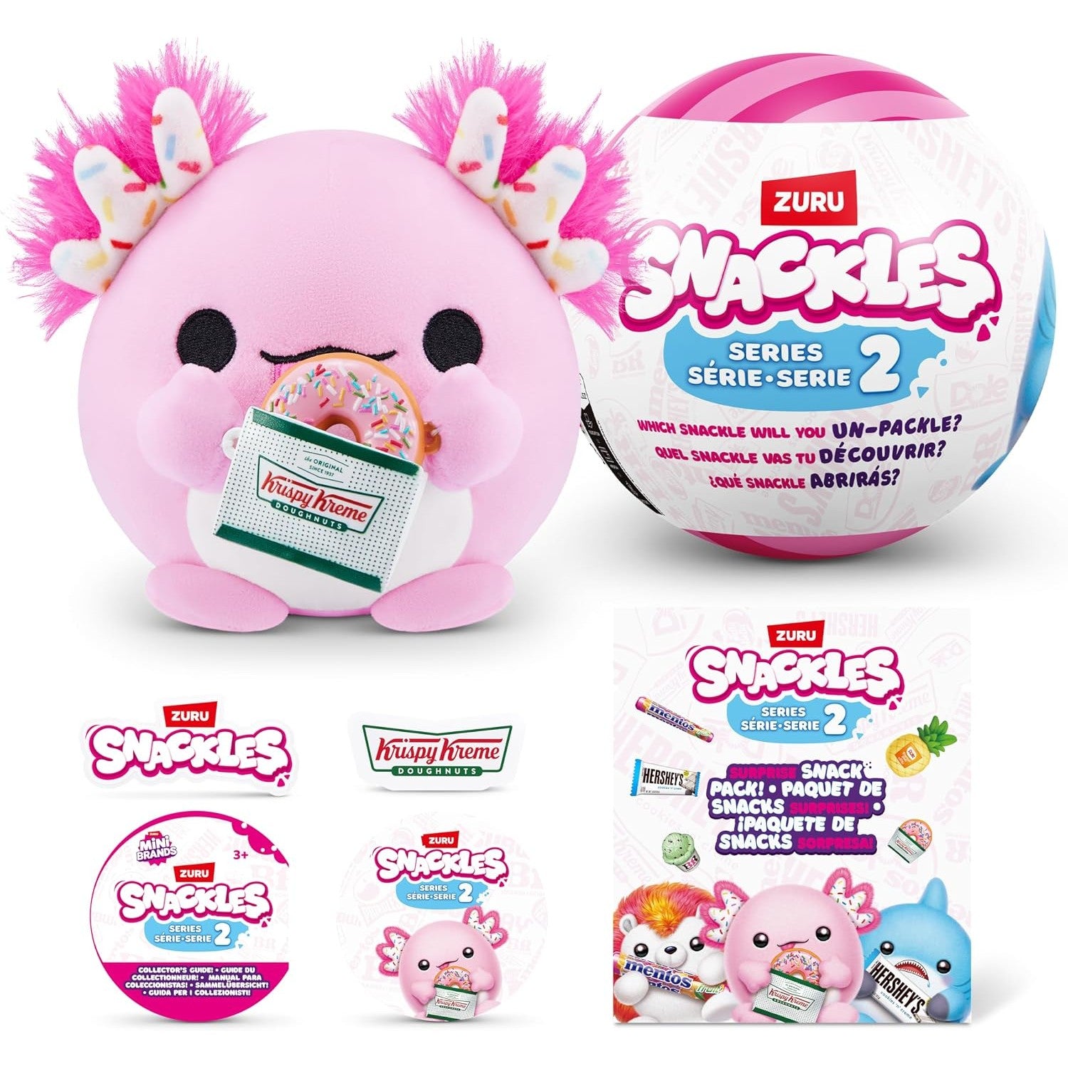 Snackles - Series 2 - 5 inch capsule (1 Selected at Random) 193052064899