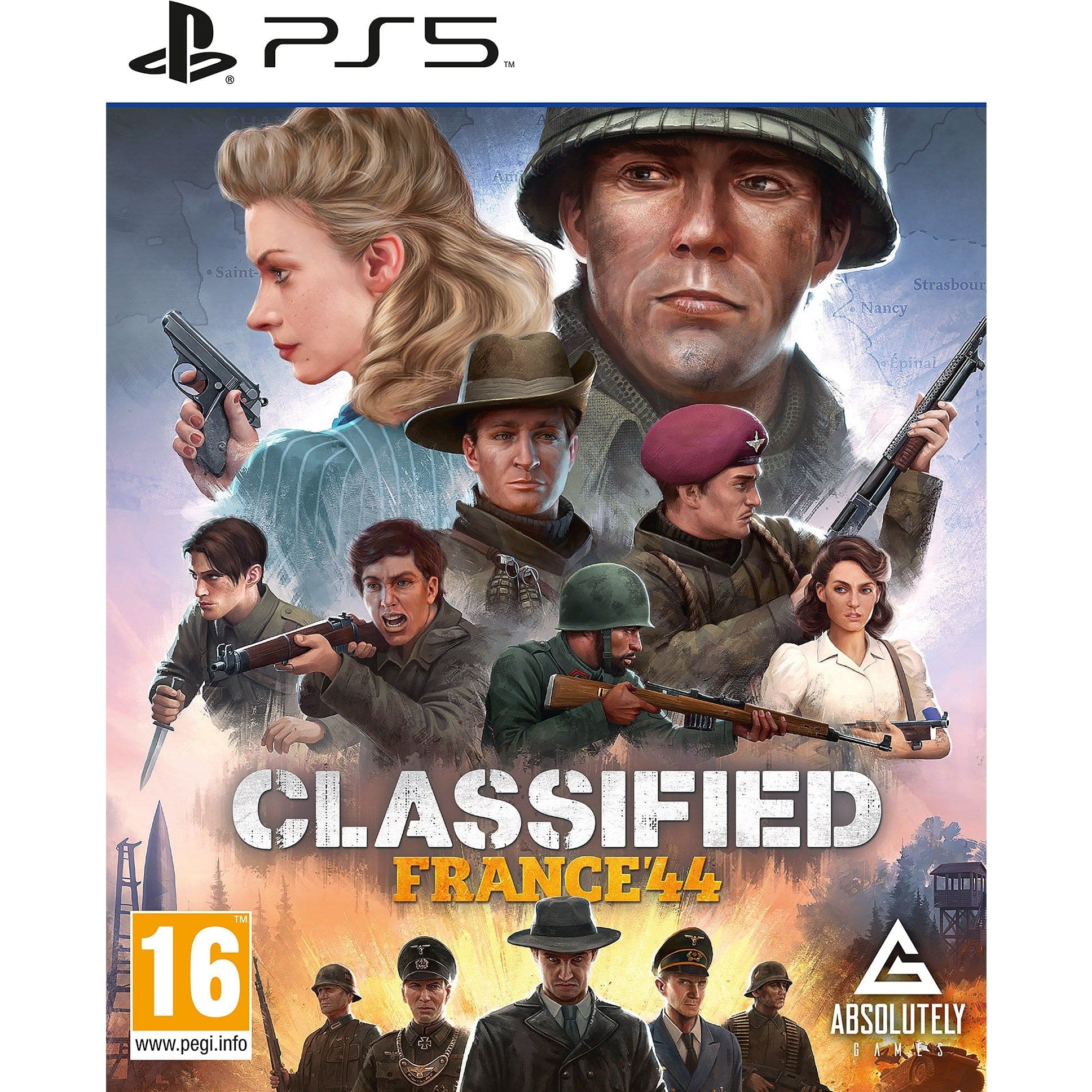 Classified France 44 - Playstation 5 Turn-Based Strategy Game 5056208822949